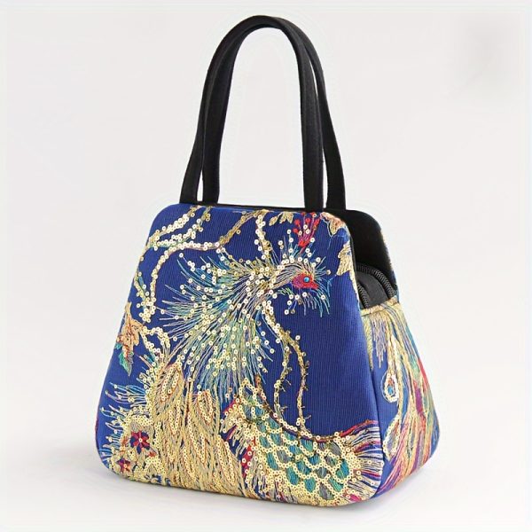 Metallic Chain Shoulder Bag - Image 2
