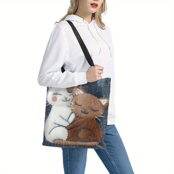 Satin Beaded Evening Satchel - Image 4