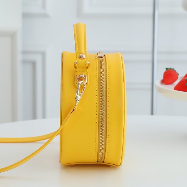 Satin Crystal Shoulder Clutch - Image 5