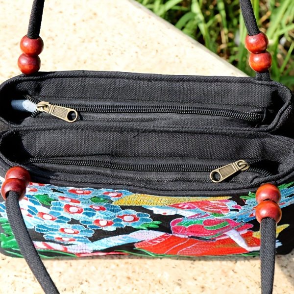 Velvet Quilted Mini Clutch - Image 4