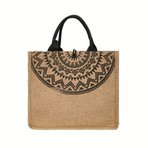Bamboo Handle Tote