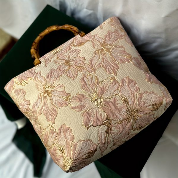 Quilted Velvet Shoulder Bag - Image 2