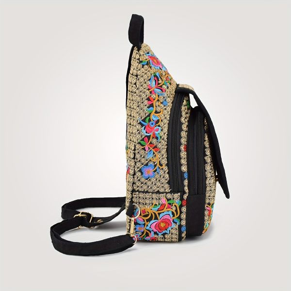Croc Print Mini Bucket Tote - Image 4