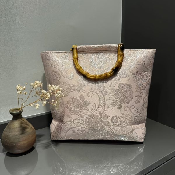 Checkered Canvas Tote - Image 2