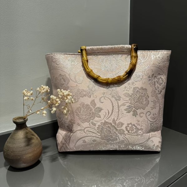 Checkered Canvas Tote