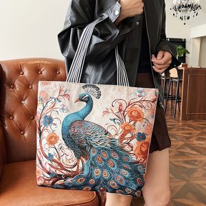 Croc Print Patent Crossbody Bag