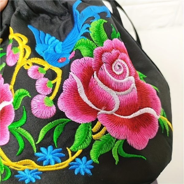 Smooth Leather Bucket Bag - Image 3