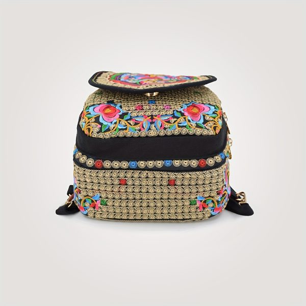 Raffia Woven Tote - Image 2