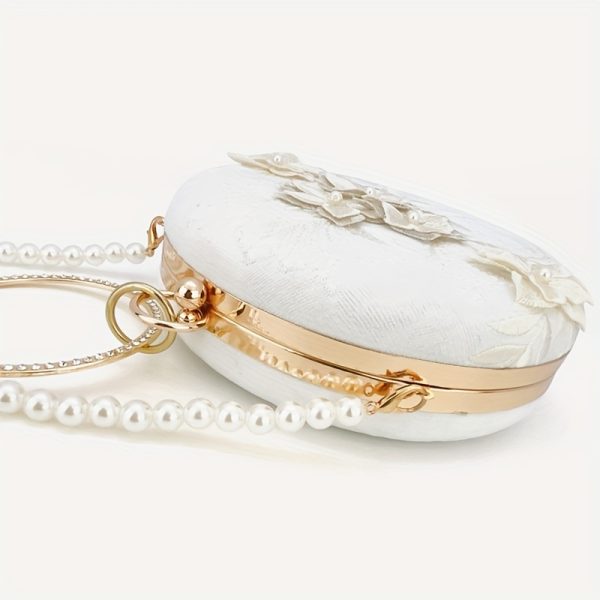 Metallic Leather Evening Bag - Image 2