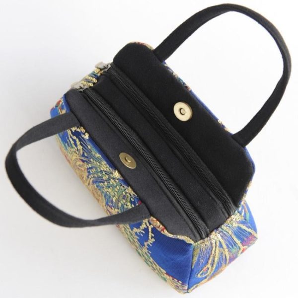 Metallic Chain Shoulder Bag - Image 3
