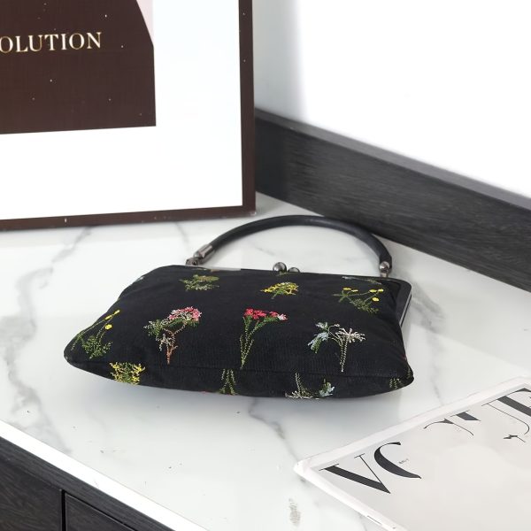 Satin Quilted Box Tote - Image 2