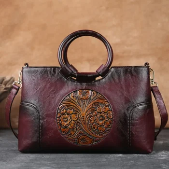 Embroidered Lady Bag